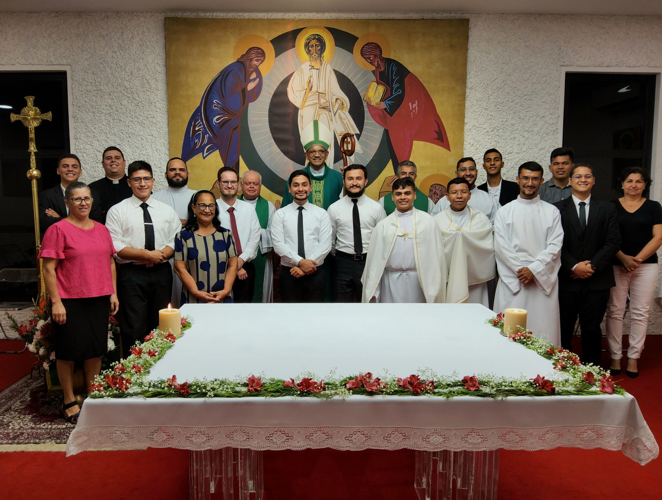 Visita do Bispo Auxiliar de Belém Dom Antônio de Assis Ribeiro