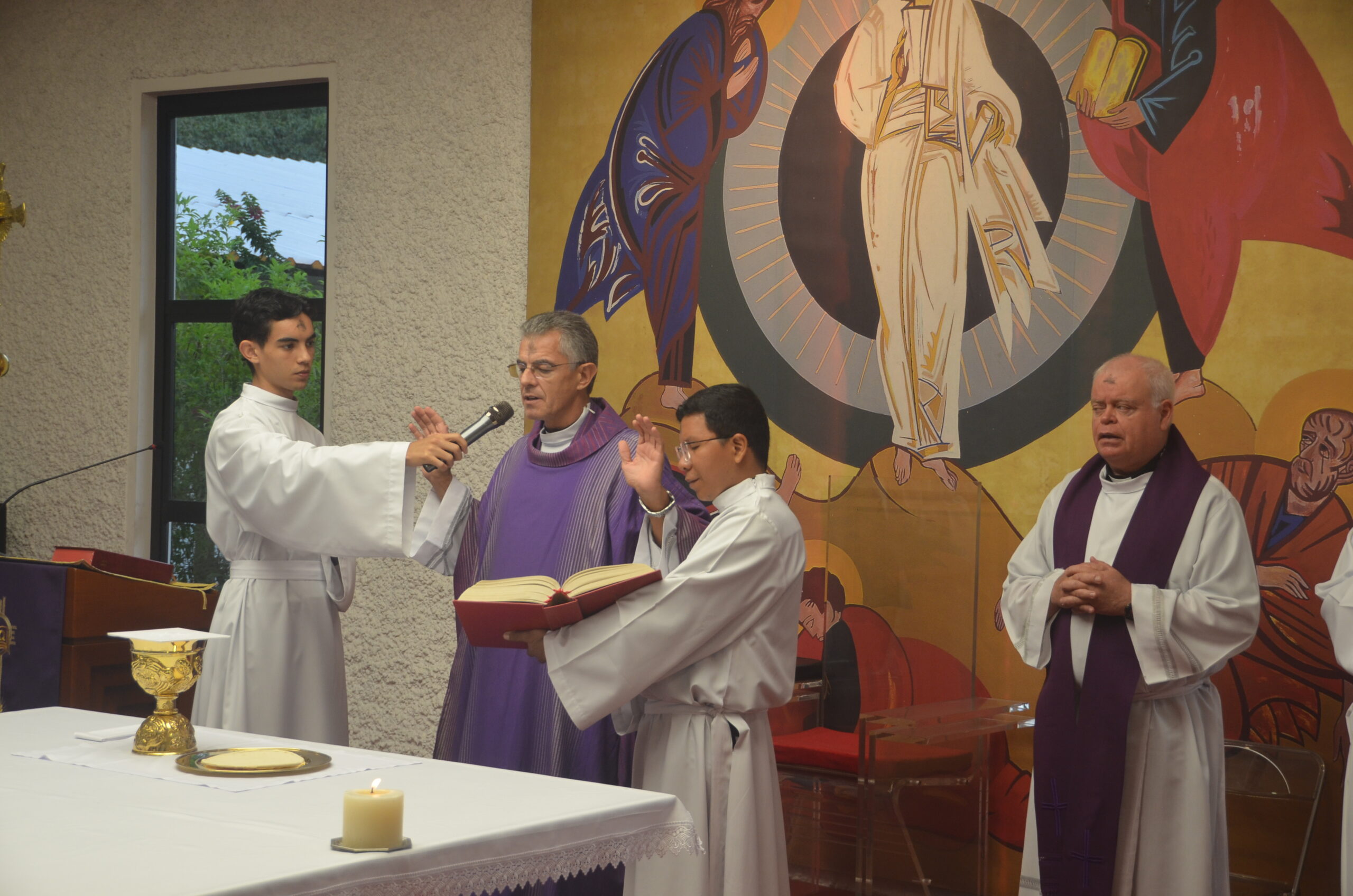 O Seminário inicia o tempo quaresmal com a celebração da Quarta-feira de Cinzas